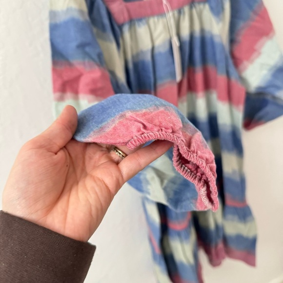 Outerknown Multicolor Miro Cotton Swing Babydoll Dress Small - Picture 3 of 5